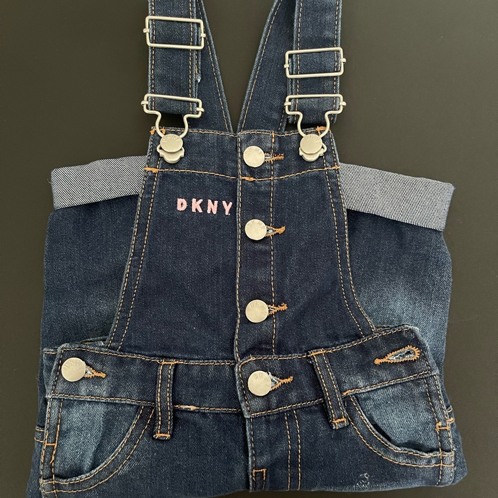 New DKNY Toddler overalls